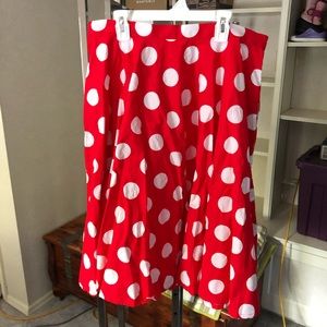 Disney Minnie Mouse Cosplay Bounding Skirt